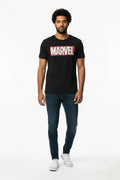 Men's Big and Tall Marvel Comics Logo Graphic Tee sku: Marvel Size:2XL,3XL