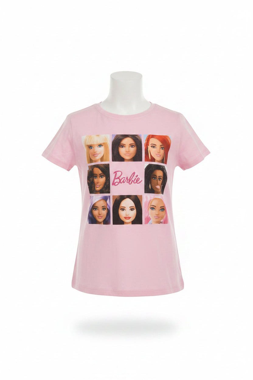 SKU: 96-INH
Barbie™ Girls Pink Graphic T-Shirt