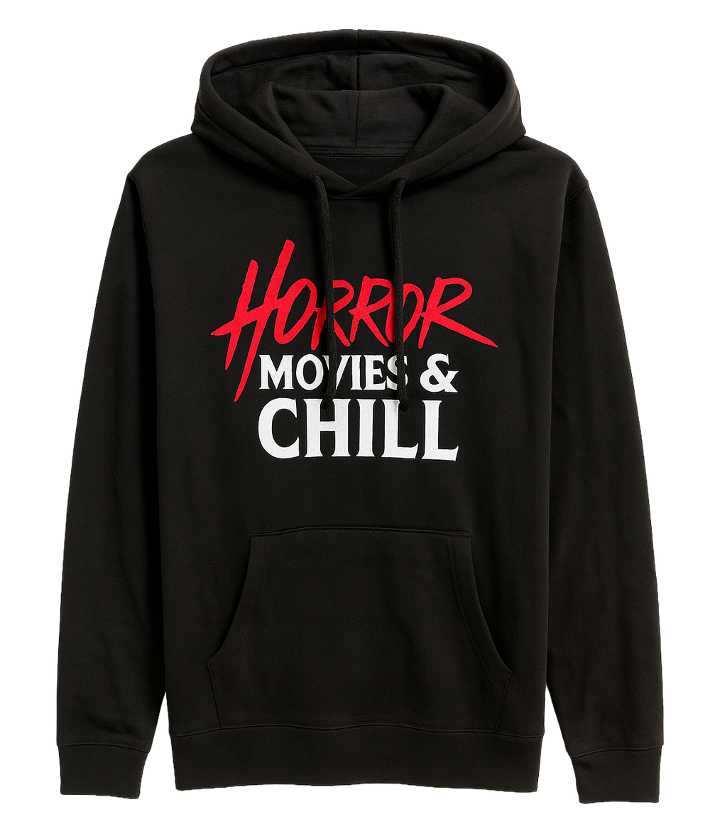 Horror Movies & Chill Graphic Hoodie