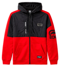 Ecko Unltd. Red & Black Full-Zip Hoodie