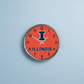 Illinois Fighting Illini Chrome Clock 12" sku: 2797123-win