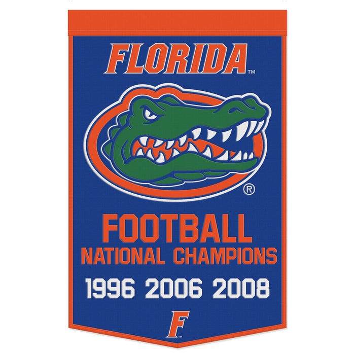 Officially Licensed Florida  Gators Celebration  Wool Banner 24"x38 sku:59906322-win
