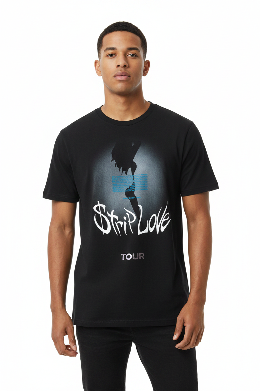 Licensed  Music Karol G T-SHIRT  Black Silhouette Sku: SILHOUETTE Size XS-2XL