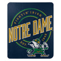 Fleece Blankets Notre Dame Fighting  Irish