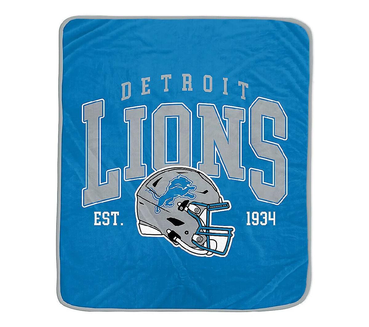 Officially  Licensed  Detroit Lions Blanket