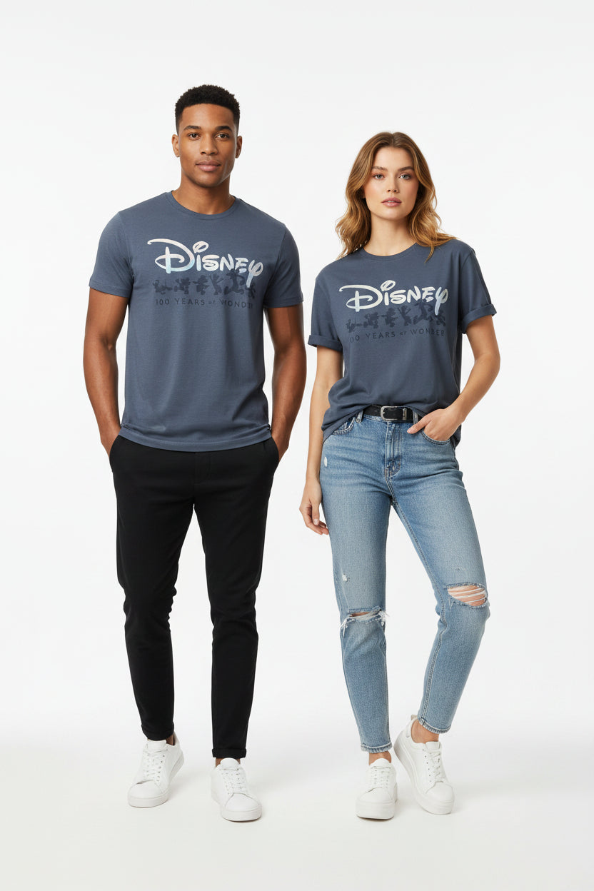 Disney Adults 100 Years of Wonder T-Shirt Size 2XL,3XL Sku: Disney