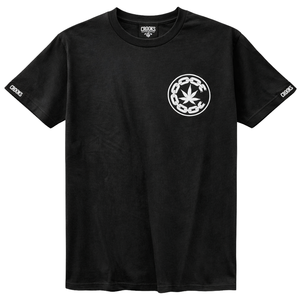 Crooks & Castles. Graphic T-Shirt-Open Stock Sku: CCST05. Size: XS,S,M,XL