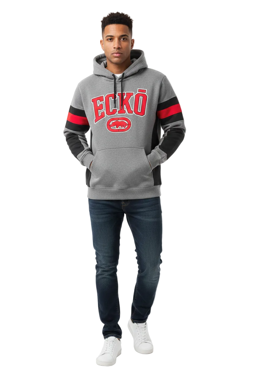 Ecko Unltd. 72 Varsity Hoodie    Sku: EO34H1178.      Size: M,L,XL,2XL,3XL