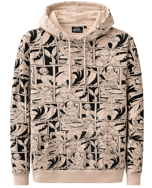 Avatar: The Last Airbender All-Over Print Hoodie.      sku: 4AVT00550CL size: S-XL