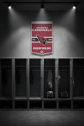Arizona Cardinals.  Primary wool Banner  Size: 24"x38"                      sku: 46940325-win