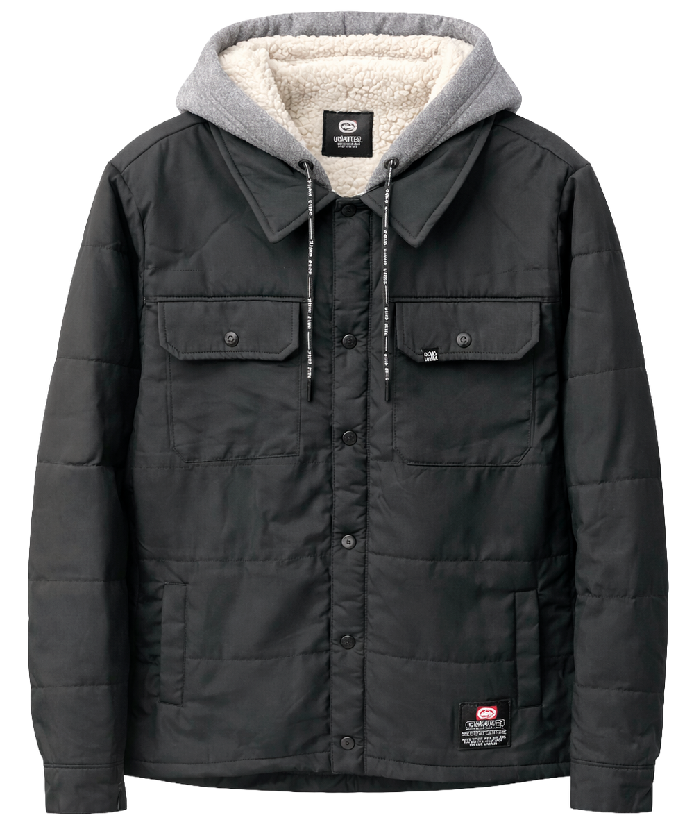 Ecko Unltd. Sherpa-Lined Hooded Puffer Jacket
SKU: EO34O621-SD