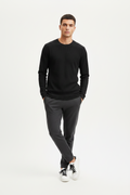 Levi's L/S Waffle Shirts Black sku:LVSWAFF26-Black size: 2Xl,3XL