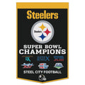 * Officially Licensed  Pittsburgh Steelers Wool Banner     size: 24"x38"         Sku: 47492322-win