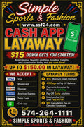 Cash App.  Layaway  Program