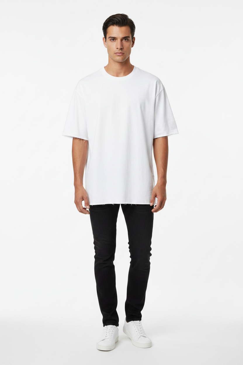 9DCC  Mens Premium T-shirt White Sku: Men's PB9-white.          size: L-2xl