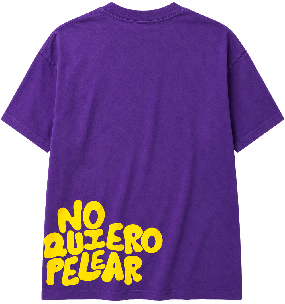 No Quiero Pelear" Graphic T-Shirt – Purple
SKU: