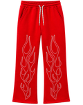 Bezalel Stacked Flare Sweatpants – Flame Embroidery
SKU: Thorns