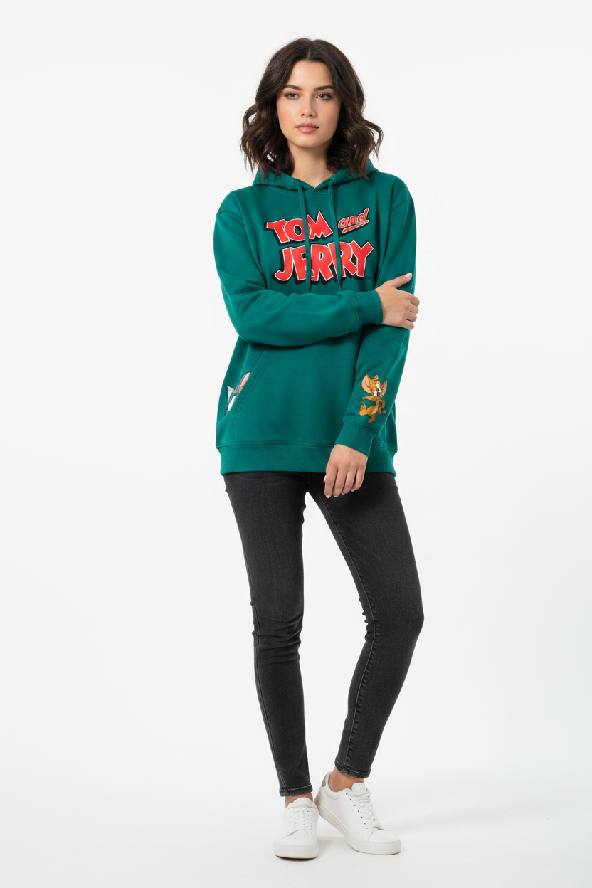 Licensed Tom & Jerry Hoodie Blue                    Sku: WRTJ04HMLOF