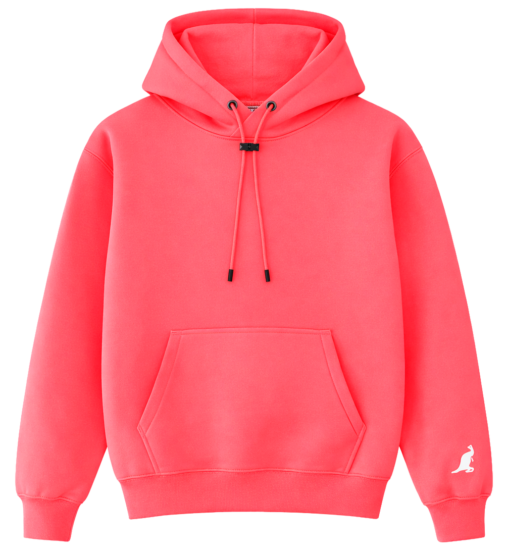 Kangol Essential Pullover Hoodie – Coral.                  SKU: K96156