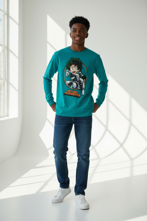 A1 Licensed My Hero Academia Long Sleeve Graphic T-Shirt
SKU: 18-INH