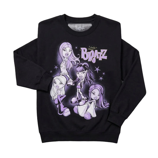 Bratz Graphic Crewneck Sweatshirt – Black
SKU: 6/12#17