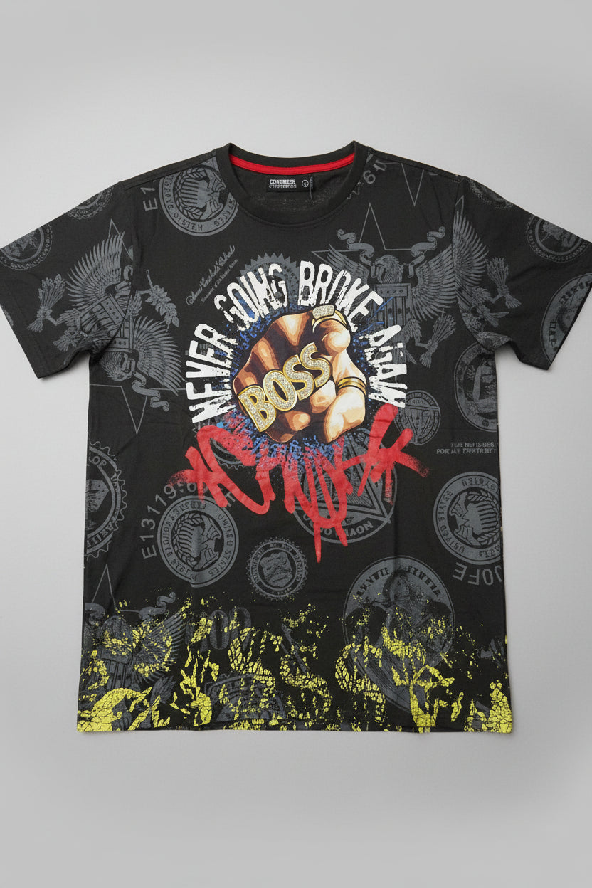 Never Goes Broke Again "Boss" Graphic T-Shirt
SKU: 37-INH