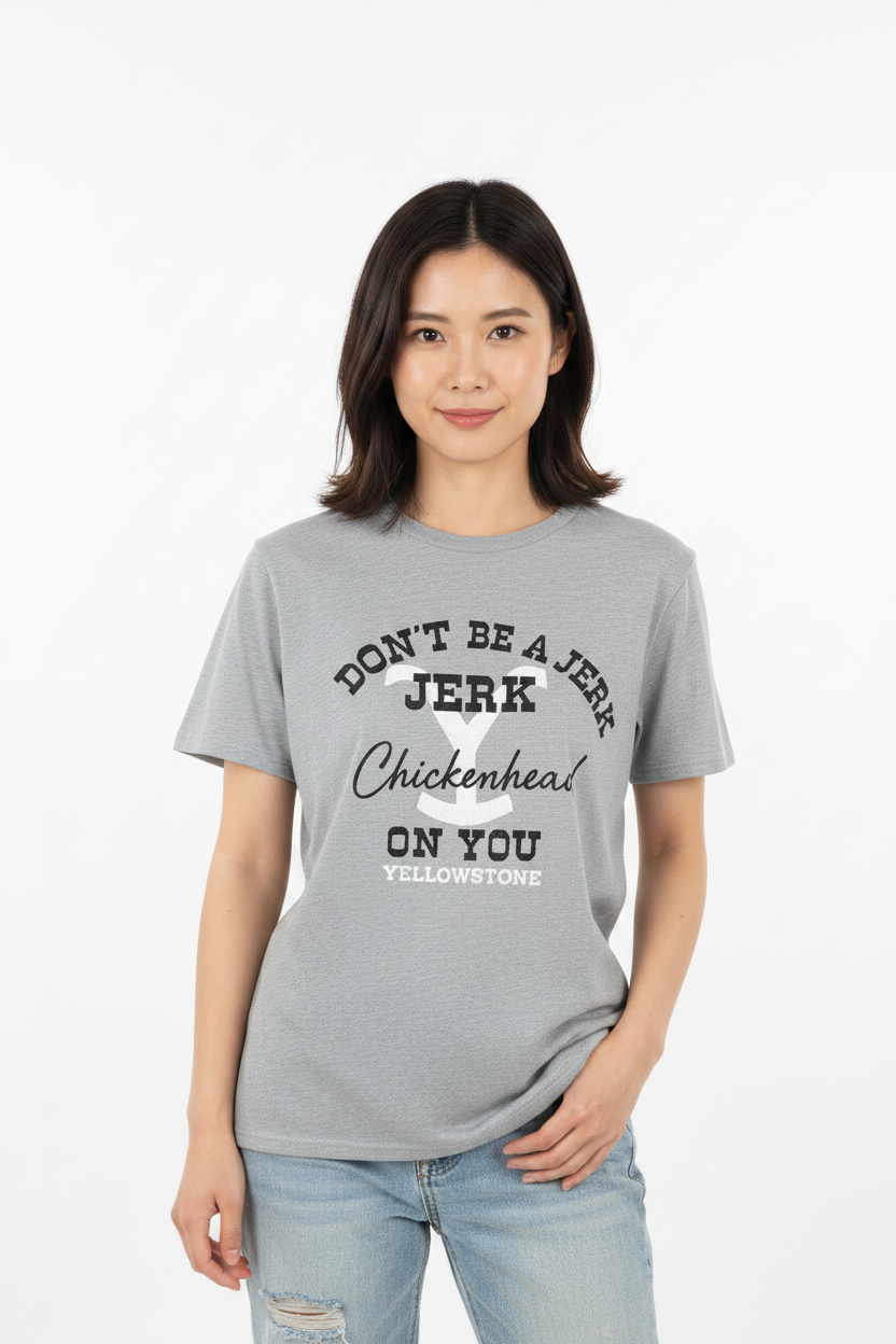 SKU: 115-INH

Yellowstone "Don't Be a Jerk" Graphic T-Shirt