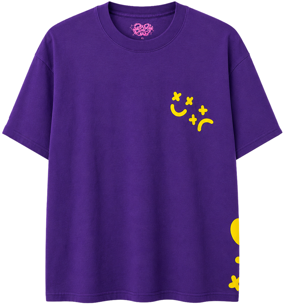No Quiero Pelear" Graphic T-Shirt – Purple
SKU: