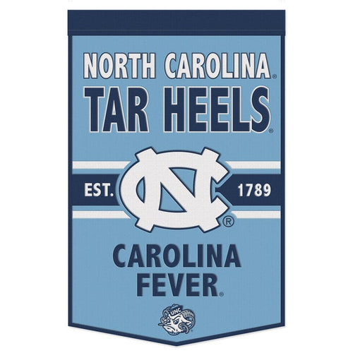 * Officially Licensed  North Carolina Tan Heels Wool Banner size: 24"x38"         sku: 48926322-win