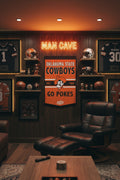 Oklahoma State Cowboys Wool Banner.              size: 24"x38"                sku: 48964322-win