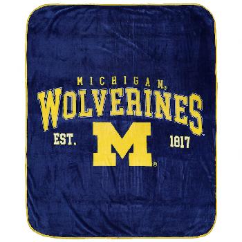 * Officially Licensed Michigan Wolverines Blankets             sku: LS9451402-Rio