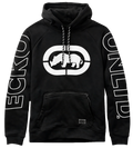 Ecko Unltd. Black Rhino Logo Pullover Hoodie